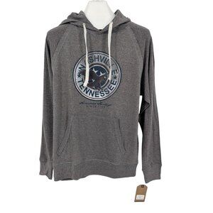 MV Sport Tennessee Hoodie Men Size L Graphic Print Pullover Athleisure Festival
